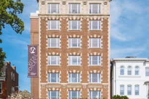Building Day Rendering with Sign