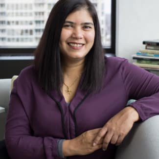 2016 Rotary Peace Fellow, Elsa Marie D'Silva. 18 November 2018. Evanston, Illinois, United States.