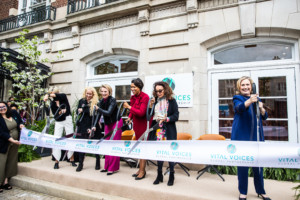 Ribbon-cutting ceremony for the Vital Voices Global Headquarters for Women's Leadership