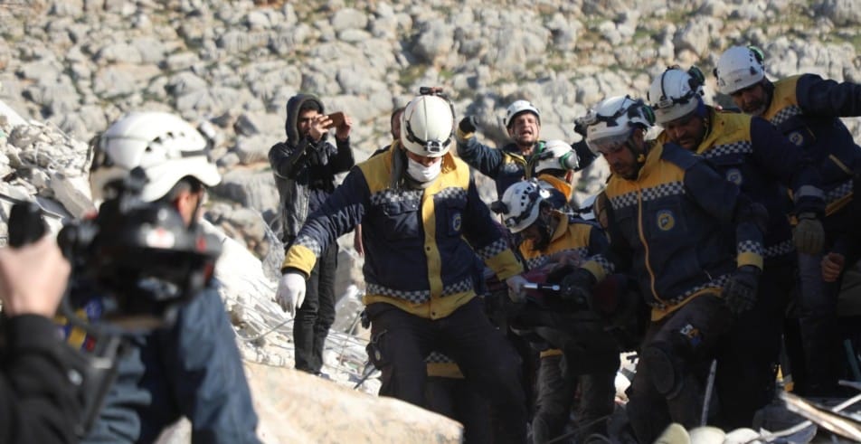 Photos of 6 February 2023 Earthquake from a Vital Voices staff member