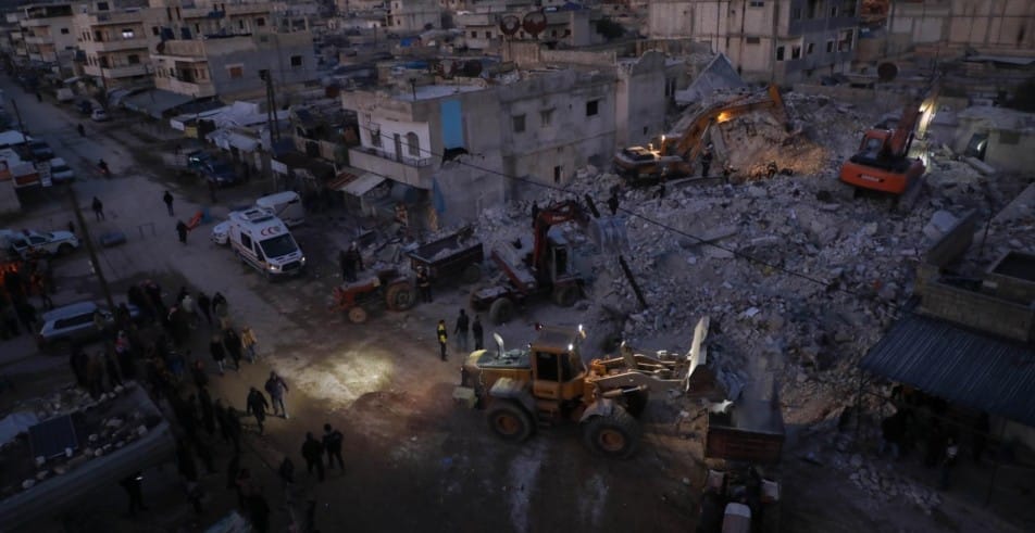 Photos of 6 February 2023 Earthquake from a Vital Voices staff member 2