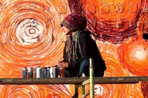 16 Days of Activism mural UN card image 798 x 533