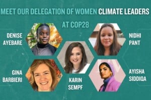 cop 28 women climate leaders delegation 3