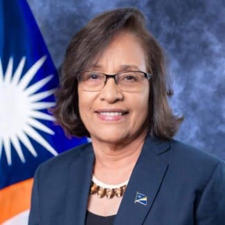 president of the republic of the marshall islands hilda heine 2024 global leadership awards honoree