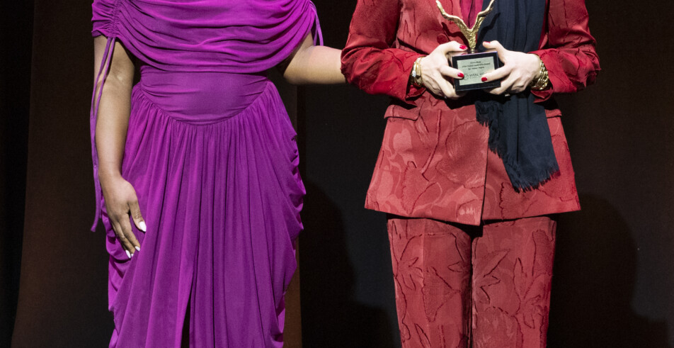 Abby Phillip and Shirin Musa in a moment of joy.